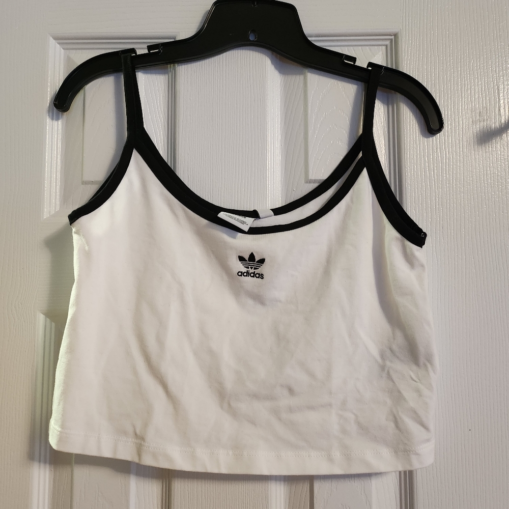Adidas spaghetti strap tank small